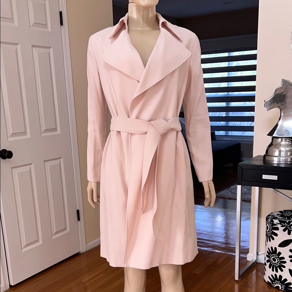 Club Monaco Pink Trench Coat